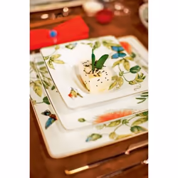 Villeroy & Boch Amazonia Assiette à soupe Rectangulaire Porcelaine Multicolore 1 pièce(s)