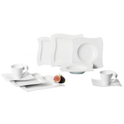 Tafelservice - Villeroy & Boch - New Wave - 30 pièces - Porcelaine - Design contemporain