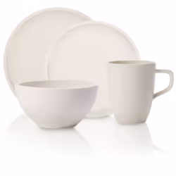 Villeroy & Boch 10-4130-2620 Assiette à accompagnement Rond Porcelaine Blanc