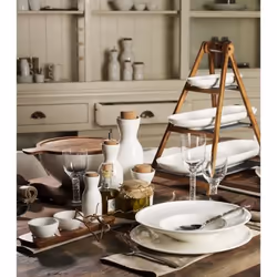 Villeroy & Boch 1041303580 bol Bol à en-cas Rectangle Porcelaine Blanc 1 pièce(s)