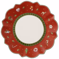 Villeroy &amp; Boch 1485852660, Assiette de dîner, Rond, Porcelaine, Multicolore, 17 cm, 284 g