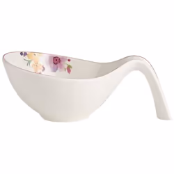 Villeroy & Boch 1016321925, Saladier, Ovale, Porcelaine, Multicolore, 0,6 L, Service