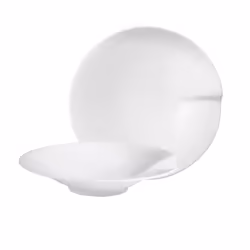 Villeroy & Boch 1041718469, Assiette de dîner, Rond, Porcelaine, Blanc, 858 L, 27,2 cm