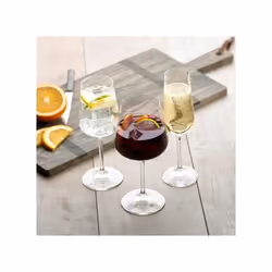 Villeroy & Boch 1172098140, Transparent, Verre, 4 pièce(s), Rond, Claire, 420 ml