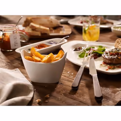 Villeroy & Boch 1270169375 fourche Fourchette à steak Acier inoxydable, Bois 2 pièce(s)