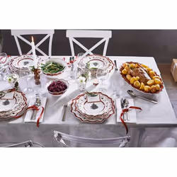 Villeroy & Boch 1485852629 assiette Assiette de dîner Carré Porcelaine Multicolore 1 pièce(s)