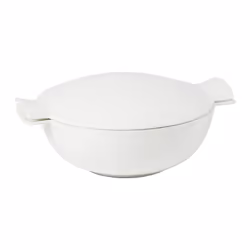 Villeroy &amp; Boch Soup Passion, Bol de soupe, Rond, Porcelaine, Blanc, 2,5 L, Service