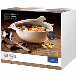 Villeroy & Boch Soup Passion Bol de soupe 2,5 L Rond Porcelaine Blanc 1 pièce(s)