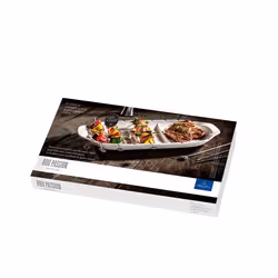 Villeroy & Boch BBQ Passion Porcelaine Blanc Ovale Assiette de service