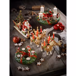 Villeroy & Boch North Pole Express bougeoir Porcelaine Multicolore