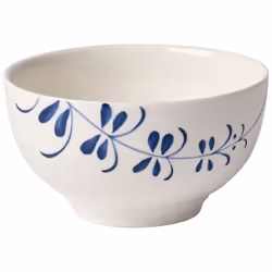 Villeroy & Boch Old Luxembourg Brindille, Bol de riz, Rond, Porcelaine, Bleu, Blanc, 0,65 L, Personnel