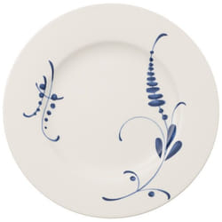 Villeroy & Boch Old Luxembourg Brindille Assiette de dîner Rond Porcelaine Bleu, Blanc 1 pièce(s)