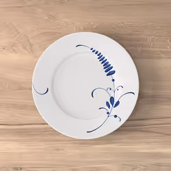 Villeroy & Boch 1042072640, Assiette de petit-déjeuner, Rond, Porcelaine, Blanc, 22 cm, 1 pièce(s)