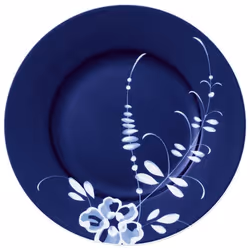 Villeroy & Boch Old Luxembourg Brindille, Assiette de petit-déjeuner, Rond, Porcelaine, Bleu, Blanc, Old Luxembourg Brind ...