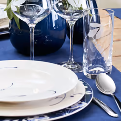 Villeroy & Boch Old Luxembourg Brindille Assiette à soupe Rond Porcelaine Bleu, Blanc 1 pièce(s)