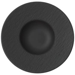 Villeroy & Boch Manufacture Rock Assiette pour pâtes Rond Porcelaine Noir 1 pièce(s)