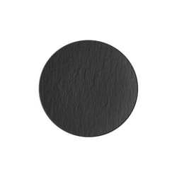 Villeroy & Boch Manufacture Rock Assiette à pain et à beurre Rond Porcelaine Noir 1 pièce(s)