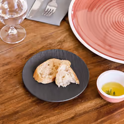 Villeroy & Boch Manufacture Rock Assiette à pain et à beurre Rond Porcelaine Noir 1 pièce(s)