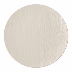 Villeroy & Boch Manufacture Rock Blanc, Assiette pizza, Rond, Porcelaine, Blanc, Manufacture Rock, 31,5 cm