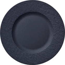 Villeroy & Boch Manufacture Rock Assiette de dîner Rond Porcelaine Noir 6 pièce(s)