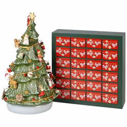 Villeroy & Boch Christmas Toys Memory, Décoration arbre de noël, Porcelaine, Multicolore, 250 mm, 320 mm, 430 mm