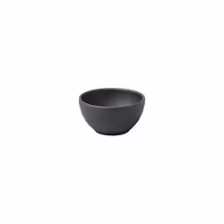 Villeroy &amp; Boch Manufacture Rock, Bol à en-cas, Rond, Porcelaine, Noir, Mat, 0,06 L