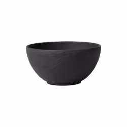 Villeroy & Boch 10-4239-1900, Bol de soupe, Rond, Porcelaine, Noir, Mat, 0,6 L