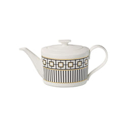 Villeroy & Boch 1046520460 théière Théière simple 1200 ml Noir, Or, Blanc