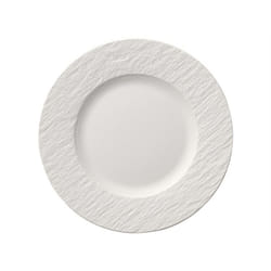 Villeroy & Boch Manufacture Rock Assiette de dîner Rond Porcelaine Blanc 6 pièce(s)