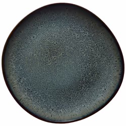 Villeroy & Boch Lave, Assiette de dîner, Rond, Vitrocéramique, Gris, 230 mm, 235 mm
