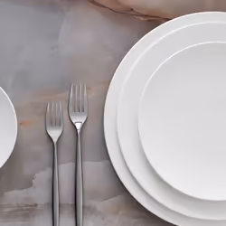 Villeroy & Boch MetroChic blanc, Assiette de petit-déjeuner, Rond, Porcelaine, Blanc, Villeroy & Boch, MetroChic blanc