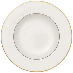 Villeroy & Boch Anmut Gold Assiette à soupe Rond Porcelaine Or, Blanc 1 pièce(s)