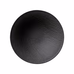 Villeroy & Boch 10-4239-2701, Saladier, Rond, Porcelaine, Noir, Mat, Personnel