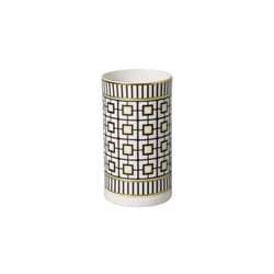 Villeroy & Boch 1044835520 bougeoir Porcelaine Noir, Or, Blanc