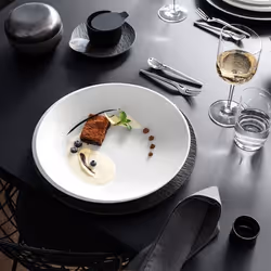 Villeroy & Boch New Moon, Assiette à salade, Rond, Porcelaine, Blanc, 1,75 L, 29 cm