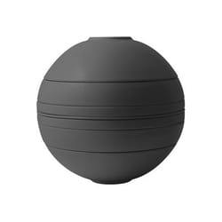 Villeroy & Boch Iconic boule black Porcelaine Noir Rond Plateau de service
