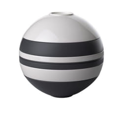 Villeroy & Boch Iconic La Boule Porcelaine Noir, Blanc Rond Plateau de service