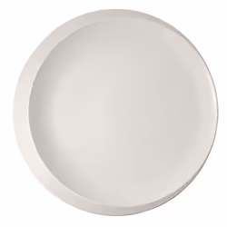 Villeroy & Boch New Moon, Assiette de service, Porcelaine, Blanc, Rond, 36,8 cm, 30 mm
