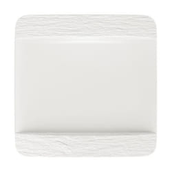Villeroy & Boch Rock Assiette de dîner Rectangulaire Porcelaine Blanc 1 pièce(s)