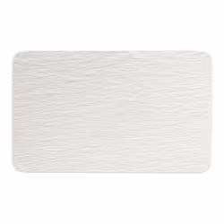 Villeroy & Boch Rock Blanc, Plateau de présentation, Porcelaine, Blanc, Rectangulaire, 280 mm, 170 mm