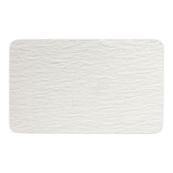 Villeroy & Boch Rock Blanc Porcelaine Rectangulaire Plateau de présentation
