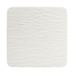 Villeroy & Boch Rock Porcelaine Blanc Carré Plateau de présentation