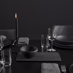 Villeroy & Boch Rock Porcelaine Noir Rectangulaire Plateau de présentation