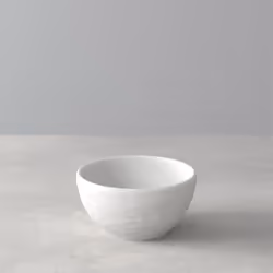 Villeroy & Boch Manufacture Rock, Bol à en-cas, Rond, Porcelaine, Blanc, Mat, 0,06 L