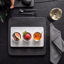 Villeroy & Boch Manufacture Rock Bol à en-cas 0,06 L Rond Porcelaine Blanc 1 pièce(s)