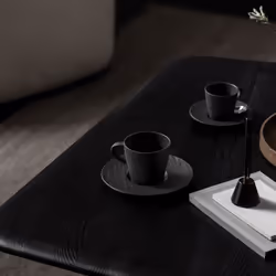 Villeroy & Boch 10-4239-1310, Porcelaine, Noir, Gris, 155 mm, 155 mm, 20 mm, 234 g