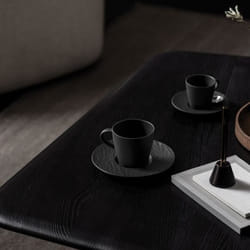 Villeroy & Boch 10-4239-1310 soucoupe Porcelaine Noir, Gris 1 pièce(s)