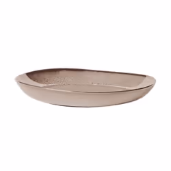 Villeroy & Boch Lave, Assiette de service, Ovale, Argile, Beige, 280 mm, 270 mm