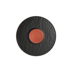 Villeroy & Boch Rock Glow soucoupe Porcelaine Noir, Cuivre