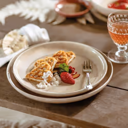 Villeroy & Boch 1951722610 assiette Assiette de dîner Rond Porcelaine Beige 1 pièce(s)